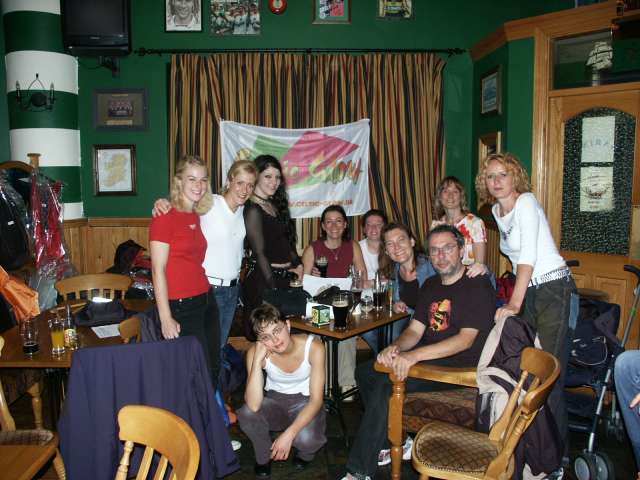 nach unserem 1. Auftritt in Bundoran